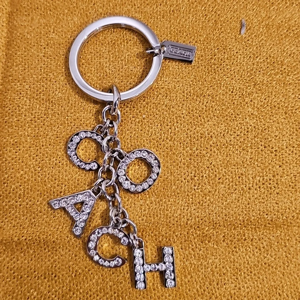 Coach Sparkle Keychain - Rare Vintage